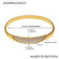 Hypoallergenic 5A Zircon Clasp Bracelet