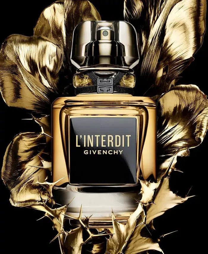 Givenchy L'interdit Parfum 80ml - MANOUNE Belly_Jewelry Earrings - Navel_Ring - Necklace - Stud - Manoune_Jewelry - Belly_Ring - Navel_Jewelry Titanium Gold_Plated
