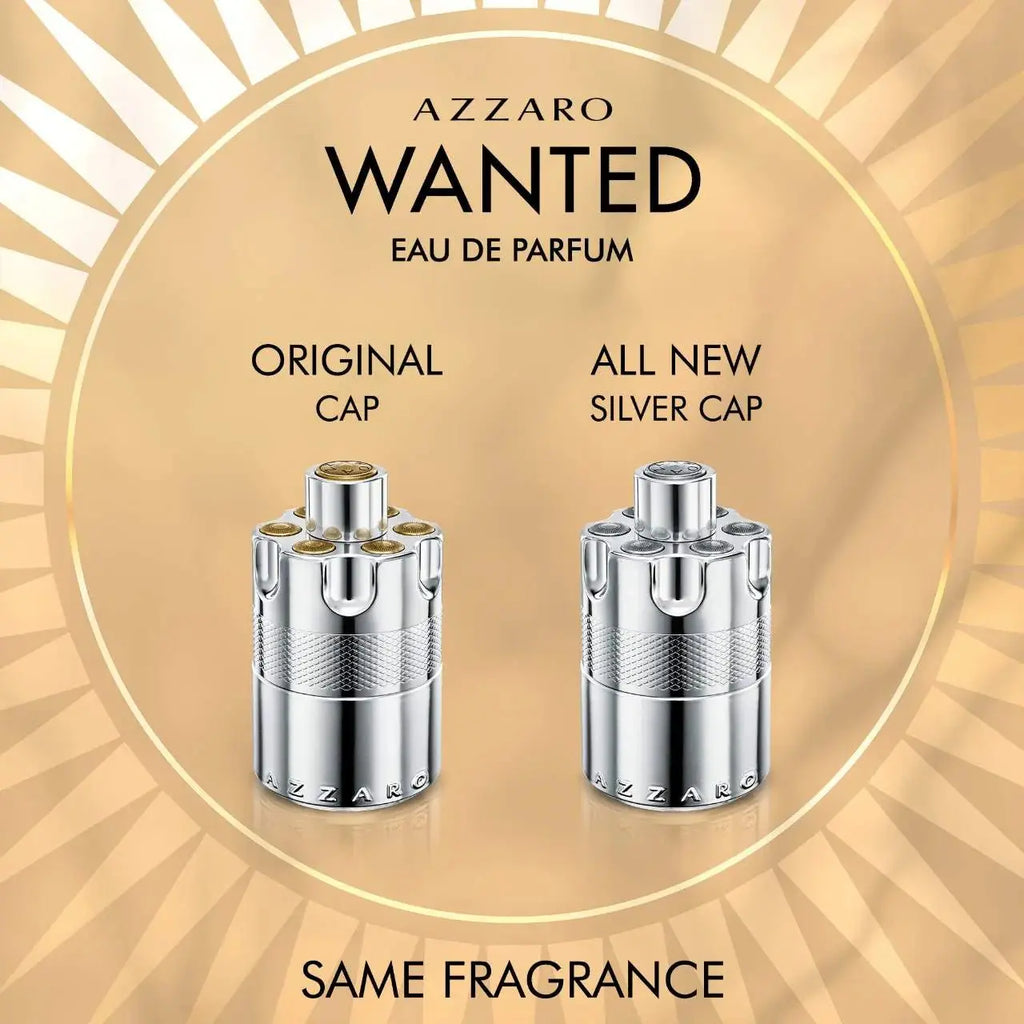 Wanted Eau de Parfum Azzaro 100ml - MANOUNE Belly_Jewelry Earrings - Navel_Ring - Necklace - Stud - Manoune_Jewelry - Belly_Ring - Navel_Jewelry Titanium Gold_Plated