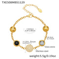 Round Bezel CZ Jewelry Set