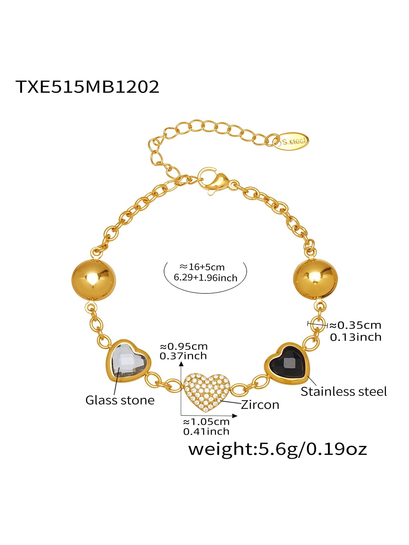 Colorful Glass Stone Jewelry Set