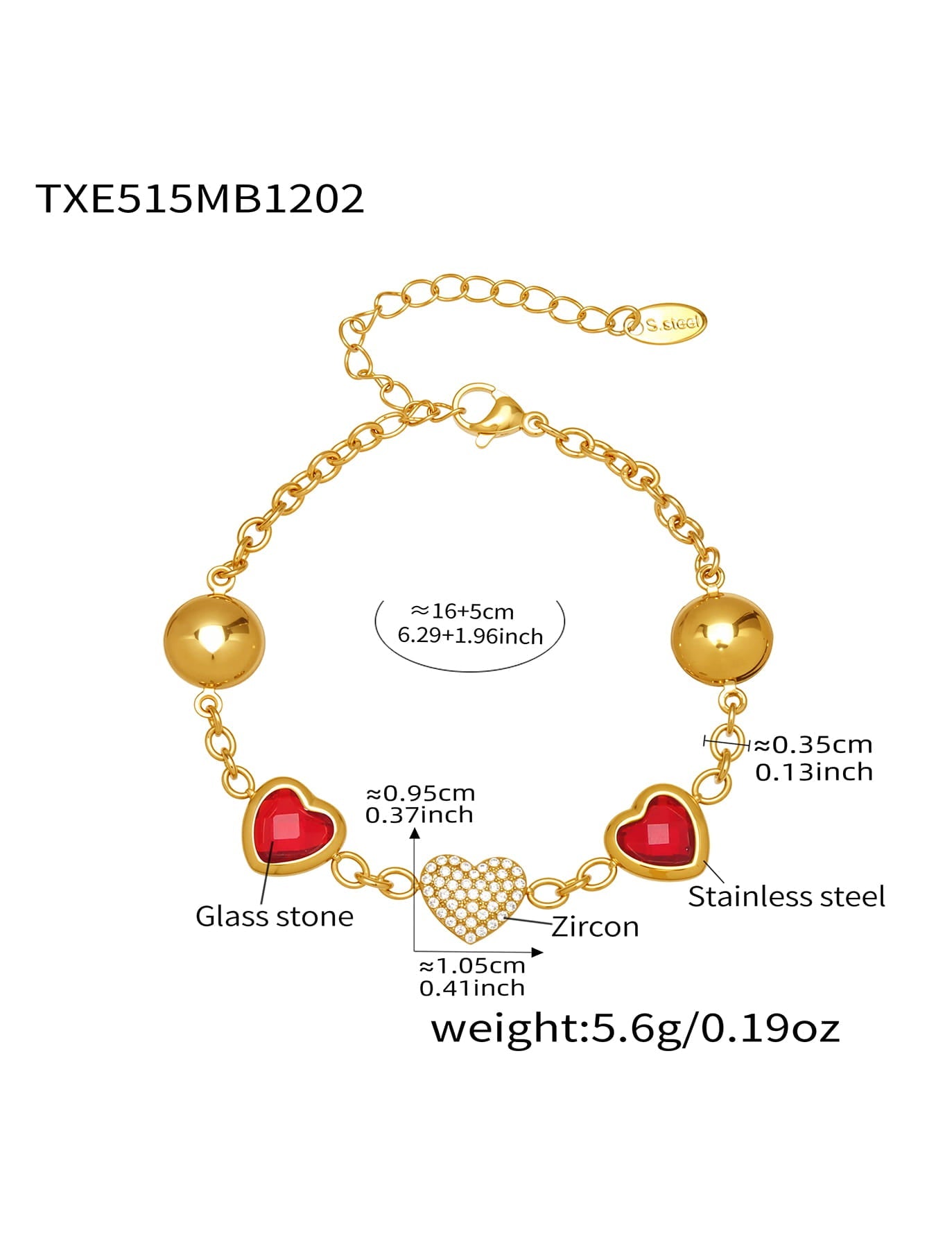 Colorful Glass Stone Jewelry Set