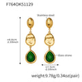 Water Drop Crystal Earrings
