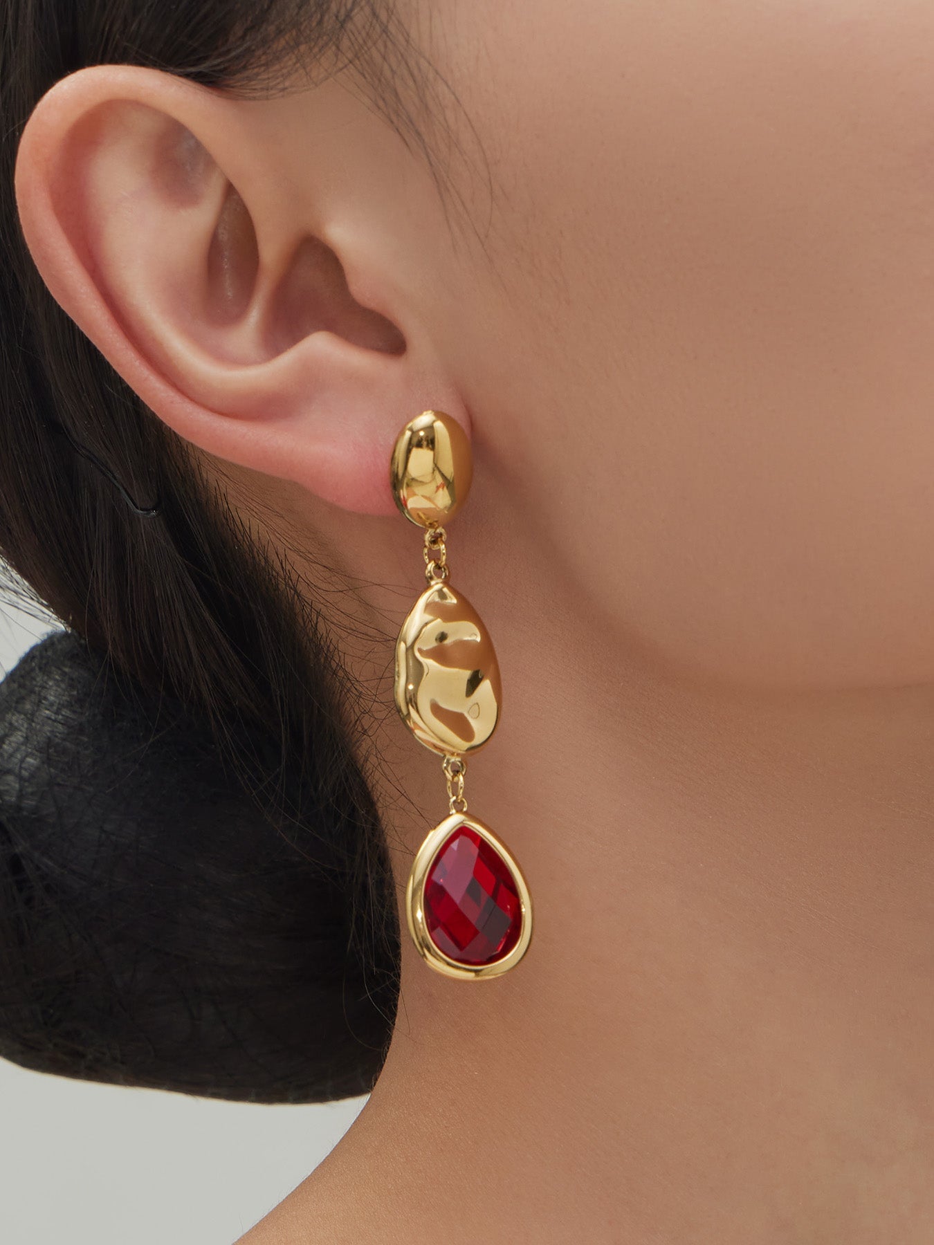 Water Drop Crystal Earrings