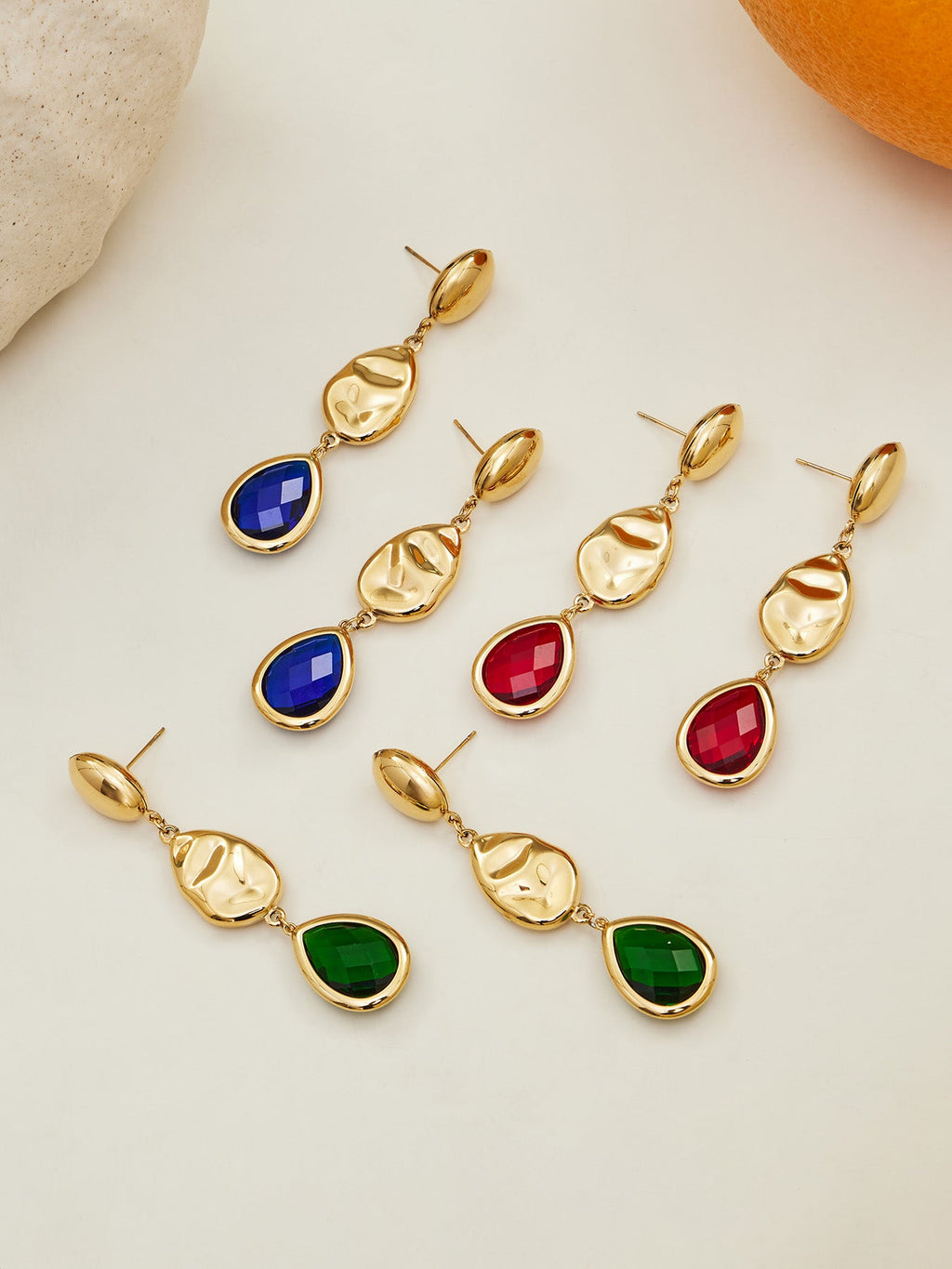Water Drop Crystal Earrings
